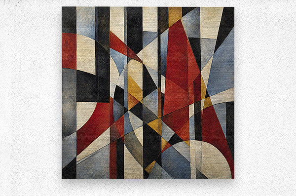 Crimson architectonics in motion