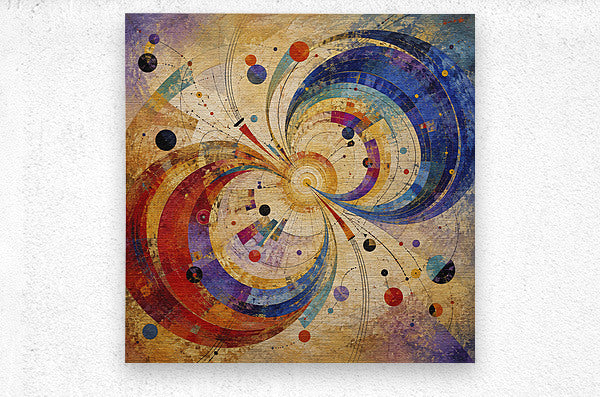 Celestial Currents Meet in Golden Harmony