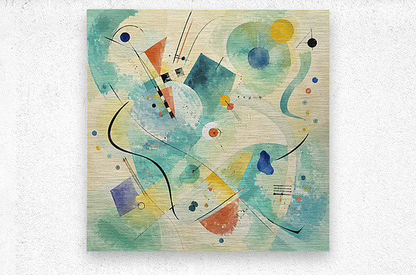Turquoise Laughter in Motion