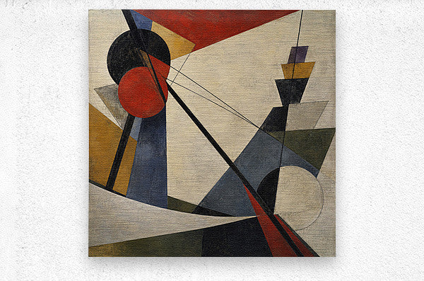 Suspended geometric counterweights