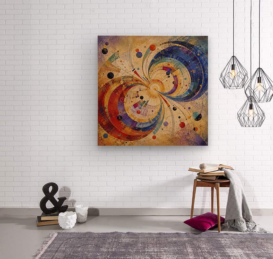 Celestial Currents Meet in Golden Harmony